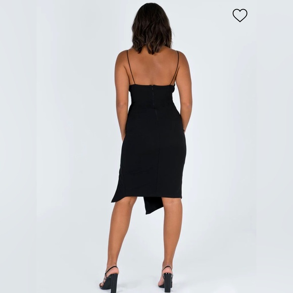 Princess Poly Aero black midi dress - Picture 4 of 10